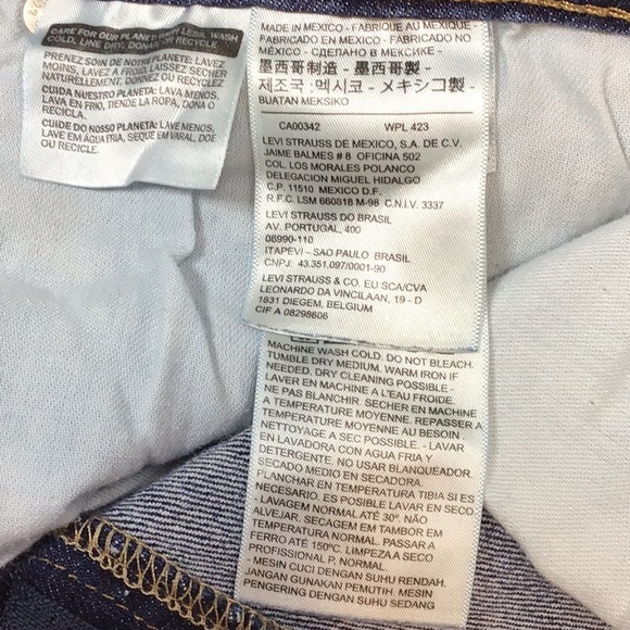 🐎 LEVI’S 505 Regular Stretch Men’s 34 X 32 Straight Leg Zip Fly 5 Pocket - Picture 6 of 10